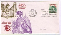 Postcard featuring E. Pauline Johnson thumbnail