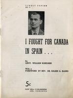 I Fought for Canada in Spain... thumbnail