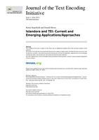 Islandora and TEI: Current and Emerging Applications/Approaches thumbnail