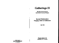 Gatherings Vol. 009 (1998) - PDF thumbnail