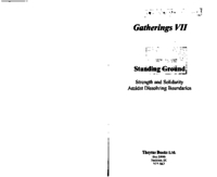 Gatherings Vol. 007 (1996) - PDF thumbnail